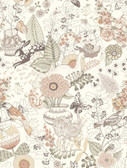 4135-12807 - Whimsy Coral Fauna Wallpaper