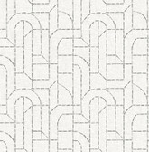 4146-27223 - Integrity Grey Arched Outlines Wallpaper
