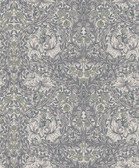 4153-82025 - African Marigold Grey Floral Wallpaper