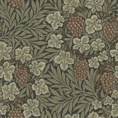 4153-82020 - Vine Dark Green Woodland Fruits Wallpaper