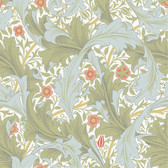 4153-82012 - Granville Olive Leafy Vine Wallpaper