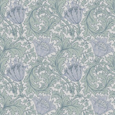 4153-82003 - Anemone Blue Floral Trail Wallpaper