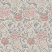 4153-82033 - Cray Pink Floral Trail Wallpaper