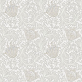 4153-82001 - Anemone Dove Floral Trail Wallpaper