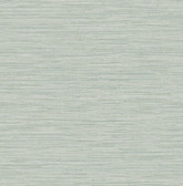 4141-27169 - Sheehan Sea Green Faux Grasscloth Wallpaper