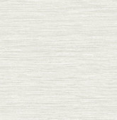 4141-27170 - Sheehan Silver Faux Grasscloth Wallpaper
