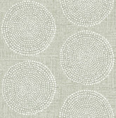 4141-27122 - Salma Sage Medallion Wallpaper