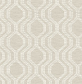 4141-27100 - Burton Neutral Modern Ogee Wallpaper