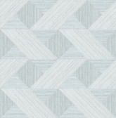 4141-27137 - Presley Light Blue Tessellation Wallpaper