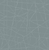 4141-27128 - Alcott Slate Dotted Wallpaper