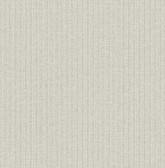 4122-27027 - Lawndale Taupe Textured Pinstripe Wallpaper