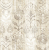 4122-27015 - Pavord Neutral Floral Shibori Wallpaper