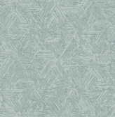 4122-27036 - Retreat Denim Quilted Geometric Wallpaper