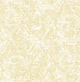 4122-27032 - Retreat Yellow Quilted Geometric Wallpaper