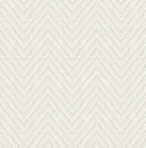 4122-26651 - Glynn Silver Chevron Wallpaper