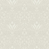 4143-34039 - Mara Beige Tulip Ogee Wallpaper