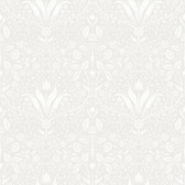 4143-34007 - Mara Light Grey Tulip Ogee Wallpaper