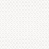 4143-34001 - Trevor White Leaf Trellis Wallpaper
