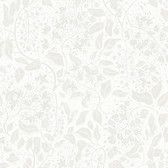 4143-22021 - Turi Light Grey Twining Vines Wallpaper