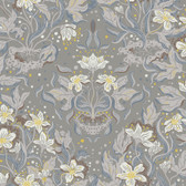 4143-22018 - Lisa Stone Floral Damask Wallpaper