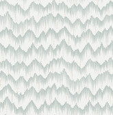 4034-26776 - Holmby Seafoam Brushstroke Zigzag Wallpaper