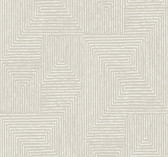4034-72141 - Mortenson Light Grey Geometric Wallpaper