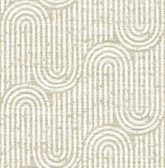 4034-26786 - Trippet Light Brown Zen Waves Wallpaper