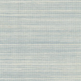 4034-72111 - Kenter Aqua Sisal Grasscloth Wallpaper