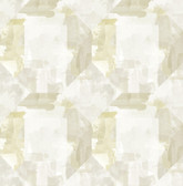 4121-26948 - Perrin Olive Gem Geometric Wallpaper