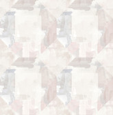4121-26945 - Perrin Lavender Gem Geometric Wallpaper