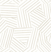 4121-26901 - Helene Taupe Geometric Lines Wallpaper