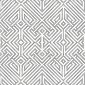 4120-26854 - Lyon Grey Geometric Key Wallpaper