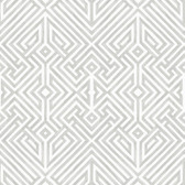 4120-26849 - Lyon Silver Geometric Key Wallpaper