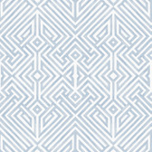 4120-26847 - Lyon Blue Geometric Key Wallpaper