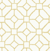 4120-26831 - Addis Gold Trellis Wallpaper