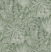 4120-26804 - Vita Green Botanical Wallpaper