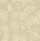 4120-26825 - Maeve Butter Jacobean Trail Wallpaper