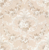 AST4063 - This Old Hudson Blush Rose Damask Wallpaper