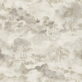2975-87546 - Nara Taupe Taupe Toile Wallpaper