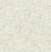 4014-26400 - Aldabra Taupe TextuGeometric Wallpaper
