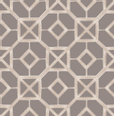 4014-26413 - Livia Mauve Trellis Wallpaper