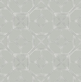 4014-26412 - Livia Grey Trellis Wallpaper