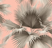 2927-81901 - Summer Palm Blush Tropical Wallpaper