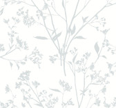 2927-80708 - Southport Light Grey Delicate Branches Wallpaper