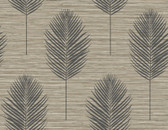 2988-70206 - Bali Light Brown Fern Wallpaper