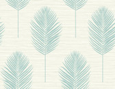 2988-70202 - Bali Aqua Fern Wallpaper