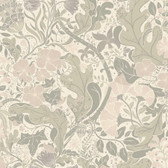 4080-83105 - Elise Light Grey Nouveau Gardens Wallpaper