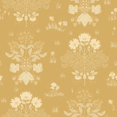 4080-83135 - Elda Gold Delicate Daisies Wallpaper