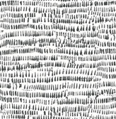 4081-24354 - Runes Charcoal Brushstrokes Wallpaper