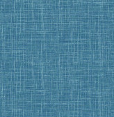 4081-26351 - Emerson Teal Faux Linen Wallpaper